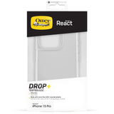OtterBox React Series Case for iPhone 15, Shockproof, Drop proof, Ultra-Slim, Protective Thin Case, Tested to Military Standard My Outlet Store Ltd.