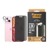 PanzerGlass Privacy 3-in-1-Pack iPhone 2023 6.1 Protection d'écran transparent Apple 1 pièce(s) My Outlet Store Ltd.