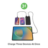 ZAGG mophie Essentials Powerstation 20K Power Bank, 20,000mAh with U S B (C & Dual A) Ports, Up to 4 Full Phone Charges, Simultaneous Charging, LED Indicator (Black) My Outlet Store Ltd.