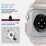 Spigen Rugged Armor Pro Case and Band Compatible with Apple Watch Series 10 42mm (2024), 42 mm, Thermoplastic polyurethane, polycarbonate My Outlet Store Ltd.