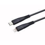 Silver Label USB-C Charge Cable 1m, Compatible with Lightning [MFi Certified] - Black Fast Charging Cable Compatible with iPhone, iPad and AirPods My Outlet Store Ltd.