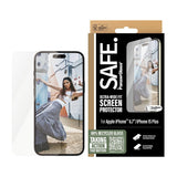 PanzerGlass SAFE Ultra Wide Fit Screen Protector for Apple iPhone 16 Plus/ 15 Plus/ 14 Pro Max| Edge to Edge Coverage, Drop/Scratch Protection, Anti-Fingerprint, Easy Install, Case Friendly - Clear My Outlet Store Ltd.