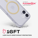 Tech21 Apple iPhone 17 EvoCrystal with MagSafe Metallic Gold My Outlet Store Ltd.