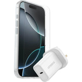 OtterBox Symmetry Clear Bundle for iPhone 16 Pro, White My Outlet Store Ltd.