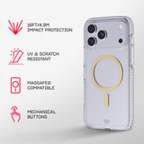 Tech21 EvoCrystal with MagSafe for Apple iPhone 17 Pro Max Metallic Gold My Outlet Store Ltd.