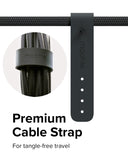 ZAGG mophie Charge Stream USB-A to USB-C Fast Charger and Data Transfer Cable, Enduraflex Silicone, Long-Lasting, Heavy-Duty, 15W, 1m, White My Outlet Store Ltd.