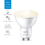 WiZ GU10 LED Lampe Tunable White, 50W, dimmbar, Warm- bis kaltweiß, smarte Steuerung per Stimme My Outlet Store Ltd.