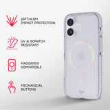 Tech21 Apple iPhone 17 EvoCrystal with MagSafe Iridescent My Outlet Store Ltd.