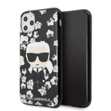Karl Lagerfeld KLHCN58FLFBBK Case for iPhone 11 Pro Flower Black My Outlet Store Ltd.