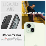 Spigen Liquid Air Case for iPhone 15 Plus - Matte Black My Outlet Store Ltd.