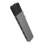 Hyper - HyperDrive NET 6-in-2 Hub for MacBook Pro/Air - HDMI 4K60Hz HDR, USB-C 40Gbps 100W PD, 5Gbps 60W PD, 2 x USB-A 3.0, Gigabit Ethernet - Space Gray My Outlet Store Ltd.