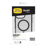 OtterBox React Series MagSafe Case for iPhone 16 Pro Max, Shockproof, Drop proof, Ultra-Slim, Protective Thin Case, Tested to Military Standard, Clear/Black My Outlet Store Ltd.