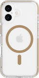 Tech21 EvoCrystal for iPhone 16 Compatible with MagSafe - Impact Protection Case 15x Military Standard Tested - in Gold My Outlet Store Ltd.