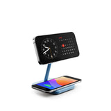 Twelve South HiRise 2 Deluxe 2-in-1 Wireless Charging Station, Glacial Blue | for Apple Devices - Qi2 MagSafe Charger, Fast Wireless Charger Stand for iPhone 15 14 13 12 Pro & Max, AirPods Pro/3/2 My Outlet Store Ltd.
