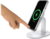OtterBox Wireless MagSafe Charging Stand, Strong Magnetic Alignment and Attachment with MagSafe, Sleek Device Charging Station for iPhone, White My Outlet Store Ltd.