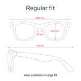 Meta Ray-Ban Smart Glasses, Wayfarer, Matte Black/Polarised Gradient Graphite, Regular My Outlet Store Ltd.