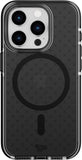 tech21 Evo Check Mobile Phone Case for iPhone 15 Pro, Compatible with MagSafe, Simple Phone Case, Biodegradable, Black, 12x Military Level Drop Protection: 4.9 m My Outlet Store Ltd.