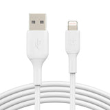 Belkin Lightning/USB-C cable 1 m PVC, cert. mfi, white My Outlet Store Ltd.