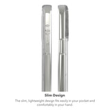 ZAGG Crystal Palace Snap KS Graphene-Reinforced Case with Kickstand for iPhone 15 Pro Max [6.7-Inch], MagSafe Compatible, Anti-Yellowing, Shockproof Phone Back Cover (Transparent) My Outlet Store Ltd.