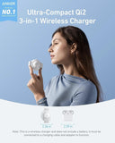 Anker MagSafe Compatible 3-in-1 Wireless Charging Station, Qi2 Certified 15W MagGo Charger, Foldable Travel Wireless Charging Pad for iPhone 15/14/13/12 Series, AirPods, Apple Watch, and More My Outlet Store Ltd.