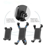 XQISIT Universal Adjustable Phone Mount for Bikes - Secure Hold - Black - Portrait/Landscape - Tool-Free Installation My Outlet Store Ltd.