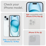 Spigen Glas.tR Optik Tempered Glass Camera Lens Protector for iPhone 15/15 Plus / 14/14 Plus - Black (2 Pack) My Outlet Store Ltd.