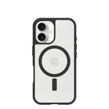 OtterBox React Series MagSafe Case for iPhone 16, Shockproof, Drop proof, Ultra-Slim, Protective Thin Case, Tested to Military Standard, Clear/Black My Outlet Store Ltd.