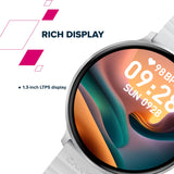CANYON CNS-SW69BL Smart & Sport Watch 3.3 cm (1.3") 44 mm Digital 360 x 360 pixels Touchscreen Black My Outlet Store Ltd.