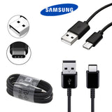 Genuine Samsung Original Fast Charging USB-A to USB-C Type C Charge and Sync Cable For Mobile Phones and Tablets (BLACK) My Outlet Store Ltd.