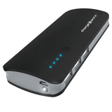 Chargeworx CX6540BK Powerbank 10000mah 3.1A 3 USB Ports withFlashlight LED Black My Outlet Store Ltd.