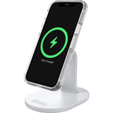 OtterBox Wireless MagSafe Charging Stand, Strong Magnetic Alignment and Attachment with MagSafe, Sleek Device Charging Station for iPhone, White My Outlet Store Ltd.