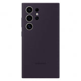 Samsung Galaxy Official S24 Ultra Silicone Case, Dark Violet My Outlet Store Ltd.