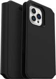 OtterBox Strada Via Folio Case for iPhone 13 Pro Max/ 12 Pro Max with Card Holder - Non Retail Packaging - Black My Outlet Store Ltd.