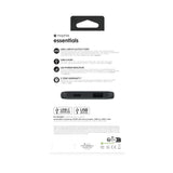 ZAGG mophie Essentials Powerstation 5K Power Bank, 5,000mAh Portable Battery with U S B (C & A), 36 Hours of Extra Power, Premium Fabric Finish (Black) My Outlet Store Ltd.