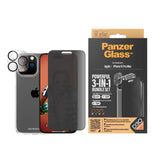 PanzerGlass iPhone 2023 6.7" Pro Max | 360 Bundle with D3O® | Privacy My Outlet Store Ltd.