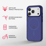 Tech21 EvoCheck with MagSafe for Apple iPhone 17 Pro Electric Blue My Outlet Store Ltd.