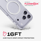 Tech21 EvoCrystal with MagSafe for Apple iPhone 17 Pro Metalic Silver My Outlet Store Ltd.