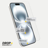 OtterBox Glass Screen Protector for iPhone 15 / iPhone 16, Tempered Glass, Scratch Protection, Drop Defense for Shatter Protection, No Retail Packaging My Outlet Store Ltd.