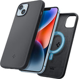 Spigen Silicone Fit MagFit Case for iPhone 14 Plus - Black My Outlet Store Ltd.