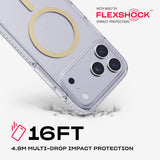 Tech21 EvoCrystal with MagSafe for Apple iPhone 17 Pro Max Metallic Gold My Outlet Store Ltd.