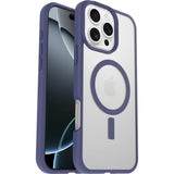 OtterBox React Series MagSafe Case for iPhone 16 Pro Max, Shockproof, Drop proof, Ultra-Slim, Protective Thin Case, Tested to Military Standard, Clear/Purple My Outlet Store Ltd.