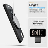 Spigen Ultra Hybrid MagFit Case for iPhone 17e / 16e - Classic Black My Outlet Store Ltd.