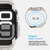 Spigen Rugged Armor Pro Case and Band Compatible with Apple Watch Series 10 42mm (2024), 42 mm, Thermoplastic polyurethane, polycarbonate My Outlet Store Ltd.
