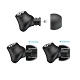 JLab Audio JBuds Pro Signature Wired Earbuds with Microphone and Track Controls, Titanium 10mm Drivers with Custom Fit Gel Tips and Cush Fins My Outlet Store Ltd.