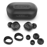 JLab JBuds Air True Wireless Earbuds, Wireless Headphones Bluetooth - Wireless Ear Buds with USB Charging Case, IP55 Sweat Resistant Sports Earphones and Custom EQ3 Sound - Bluetooth Earbuds, Black My Outlet Store Ltd.