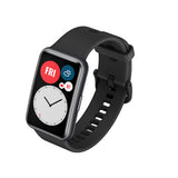HUAWEI Watch Fit Smart Watch 1.66" Vivid AMOLED Display 10 Day Battery Life Built-in GPS 5ATM Oxygen Saturation Detection Heart Rate Monitor Sleep Monitor (Graphite Black) My Outlet Store Ltd.