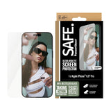 PanzerGlass SAFE CLEAR Screen Protector for iPhone 16 Pro Max 6.9" 2024| Ultra Wide Fit Tempered Glass, Edge to Edge Drop Protection, Scratch Resistant, Case Friendly, Easy Apply - Clear My Outlet Store Ltd.