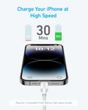 Anker USB-C to Lightning Cable, 0.9 Meters, FOR Apple Devices, 322 USB-C to Lightning Cable, White (0.9M, White) My Outlet Store Ltd.