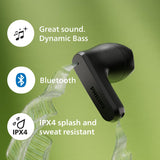 PHILIPS TAT1209BK Bluetooth Headphones - Small Buds, Great Value, Natural Sound with Dynamic Bass, Clear Calls and Pocket-Sized Charging Case My Outlet Store Ltd.