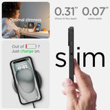Spigen Liquid Air Case for iPhone 15 Plus - Matte Black My Outlet Store Ltd.